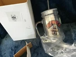 Spoontiques Mason Jar Mug Cup W/ Screw Lid & Straw - Redneck Proud Of It. Fixed Price $7.23.