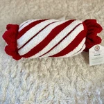 My Texas House Candy Cane Decorative Pillow Christmas Holiday Chenille Plush. Fixed Price $25.00.