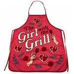 The Girl With Apron Funny Backyard Bbq Grilling Kitchen Smock. Fixed Price $24.99.