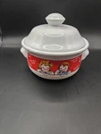 Vintage Campbells Soup Crock Bowl With Lid Handles 1998 "m'm! Good!". Fixed Price $9.27.