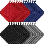 24 Pcs Holders For Kitchen Hot Pads Cotton Quilted Coaster .... Fixed Price $37.88.