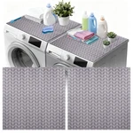 2PCS Washer Dryer Topper Mat - 26.7'' X Waterproof Silicone Rubber Was.... Fixed Price $29.98.