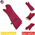 Carlisle Red 17" Oven Mitt - High Heat Flame Steam Protection. Fixed Price $115.19.