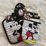 Disney Mickey Mouse Home Kitchen Set: 3PACK (potholder, Oven Mitt,and Egg Timer). Fixed Price $14.50.