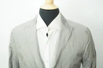 John Varvatos Solid Gray Zip Pocket Cotton Blend Sport Coat Jacket 40 Brand New. Fixed Price $299.99.