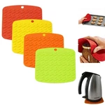 Silicone Pot Holders Non-slip Trivet Mat Heat Resistant Oven Mitts Cooking Safe. Fixed Price $9.99.