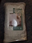 New Sure Fit Armless Dining Room Chair Cover Roseland Ivory Damask 42" Tall. Fixed Price $25.50.