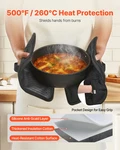 Vevor 500 F Heat Resistant Pot Holders With Anti-slip Silicone Grip (2-PACK). Fixed Price $19.99.