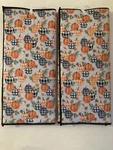 Kitchen Pc Dish Drying Mat Set Pumpkins Harvest 15X20 Inch Multicolor. Fixed Price $16.59.