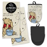 Best Brands Disney Kitchen Towels Oven Mitts Set 4 Piece Bundle 2 Cotton Dish. Fixed Price $43.75.