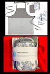 Martha Stewart 5PC Oven Kitchen Gift Set: MITTS,2 POTHOLDERS,1 Apron. Fixed Price $29.99.