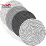 Billbotk 7" Trivets For Dishes, Pots And Pans, 4 Heat Resistant Hot Pads,. Fixed Price $13.09.