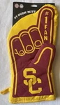 You The Fan! #1 Oven Mitt, Fan, Usc Trojans, 100% Cotton, New With Tags. Fixed Price $16.00.