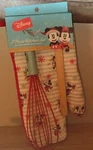 Disney-mickey Mouse 3 Piece Kitchen Set Oven Mitt, Spatula, Whisk New. Fixed Price $11.90.