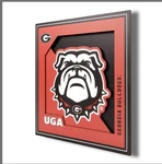 Youthefan Ncaa Georgia Bulldogs 3D Logo Series Wall Art - 12X12. Fixed Price $18.00.
