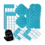 Oven Mitts Kitchen Towels Dishcloths With Pot Holders Sets 12PC... Fast Usa Ship. Fixed Price $40.67.