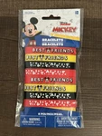 Disney Junior Mickey Mouse Rubber Bracelet 8 Best Friend New Sealed Package. Fixed Price $12.99.