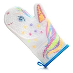 Glitter Magic Unicorn Silicone Oven - Funny Mitts Heat Resistant .... Fixed Price $24.58.