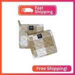 Encasa Xo 8 Inches Oven Microwave Potholders (2 Pc Set) For Kitchen Cooking & Ba. Fixed Price $14.20.