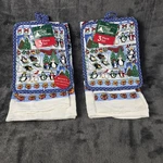 Trim Home Christmas Penguin 3 Piece Kitchen Towel Pot Holder New. Fixed Price $13.99.
