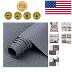Stylish Gray Diamond Shelf Liner 11.8"X78.7" - Protects & Enhances Your Kitchen. Fixed Price $13.99.