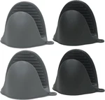 Silicone Kitchen Oven Mitts Set, Mini Finger Protector Cooking Pinch Grips Pot. Fixed Price $19.99.