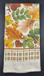Nwot Franco Fall Autumn Leaves Kitchen Hand Dish Towel 24 X15.25 Nos. Fixed Price $9.96.