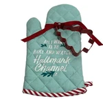 Hallmark Channel Christmas Oven Mitt Gift Set-tree Shaped Cookie Cutter New. Fixed Price $18.99.