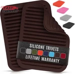 Zulay 2-PACK 9"X12" Silicone Trivets For Hot Pots & Pans Heat-resistant, Non-s. Fixed Price $19.99.