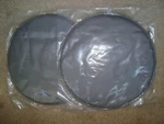 Set 2 - Ikea Beno Chair Pad Outdoor Round Gray Cushion Soft Patio Seat Topper. Fixed Price $11.85.