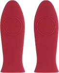 2 Pack Silicone Pan Handle Sleeve, Heat Resistant Cast Iron Skillet Cover. Fixed Price $11.70.