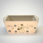 Nantucket Snowman Loaf Pan Ceramic Christmas Oven/bakeware Winter Kitchen Decor. Fixed Price $10.95.