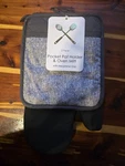Sultan's Linens Pocket Pot Holder & Oven Mitt With Neoprene Grip. Fixed Price $6.00.
