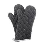 Oven Mitts Heat Fire Resistant 425 F, Quilted Terry Cloth Cotton.... Fixed Price $13.45.