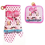 Love Lucy New Oven Mitt & Potholder Set Gift Kitchen Chocolate Factory Tv Show. Fixed Price $19.90.