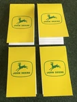 John Deere Pocket Notebook 4 Pack Old Style Jd Logo Four Pads. Fixed Price $9.75.