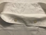 Franco Single Standard White Stripe Pillow Cover With Button Closure Vintage. Fixed Price $8.99.