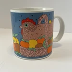 Vintage Taylor & Ng Chicken Basket Ceramic Mug Classy Critters. Fixed Price $14.99.