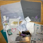 We Memory Keepers Fuse Photo Tool Kit Heat Silicone Mat Sleeves. Fixed Price $68.00.