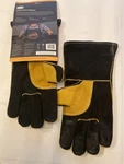 Ooni Grill Bbq Gloves - Resistant Heat Proof Leather ** Ships Free. Fixed Price $32.95.