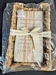 Nwt Mud Pie Thanksgiving Paper Napkin Set W/ Woven Seagrass Basket. Fixed Price $14.00.