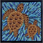 Islander Hawaii Ceramic Tile Trivet Blue Honu Turtle. Fixed Price $25.08.