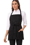 Chef Works Unisex Three Pocket Apron, Black, One Size. Fixed Price $26.44.