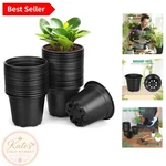 Classic 4-INCH Nursery Pots 60 Pack With Drainage For Indoor/outdoor Plants. Fixed Price $17.99.