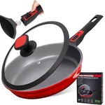 Nonstick Frying Pan Skillet With Silicone Lid 11.5 Inch Oven Safe Chef For. Fixed Price $69.43.