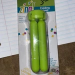Zing! Silicone Trivet Folding Hot Pads Pot Holder Non-slip Expandable Green. Fixed Price $6.39.