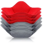 Patelai 6 Pieces Microwave Holders Sponge And Microfiber Small Bowls Cozy. Fixed Price $23.00.
