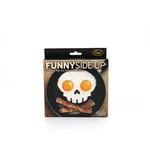 Fred Funny Side Up Skull Silicone Egg Mold Frying Pan Breakfast. Fixed Price $11.95.