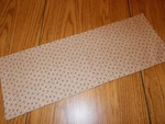 Handmade Patriotic Flags Stars Mini Table Runner Toilet Tank Topper Decor Cream. Fixed Price $8.00.
