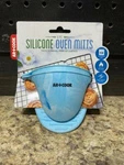 Ar+ Cook 2PC Silicone Oven Mitts Blue Marble. Fixed Price $11.57.